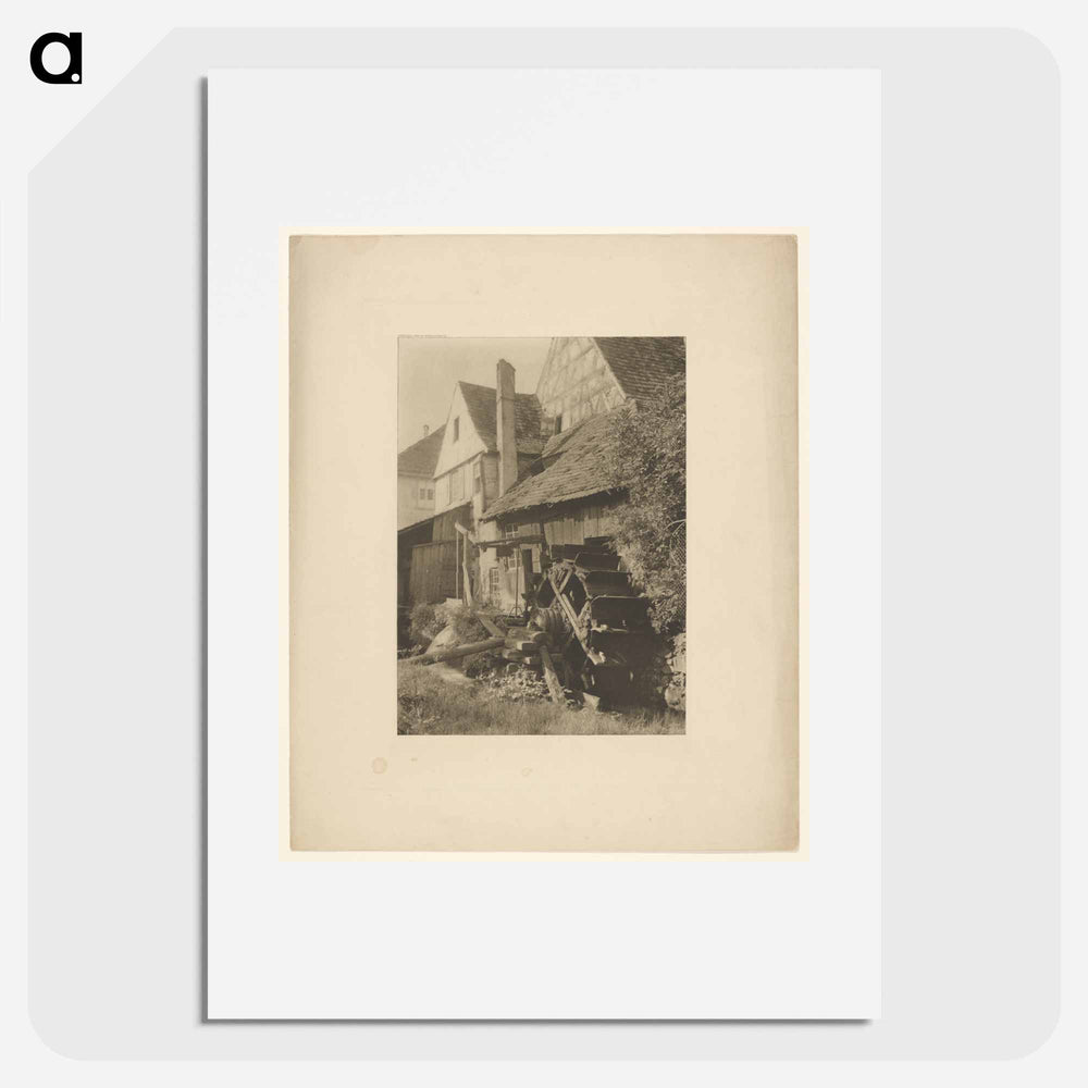 The Old Mill - アルフレッド スティーグリッツ Poster.