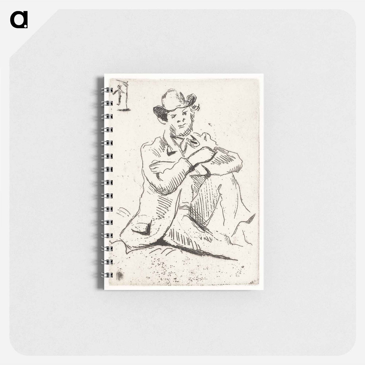 Guillaumin with the Hanged Man - ポール セザンヌ Memo.