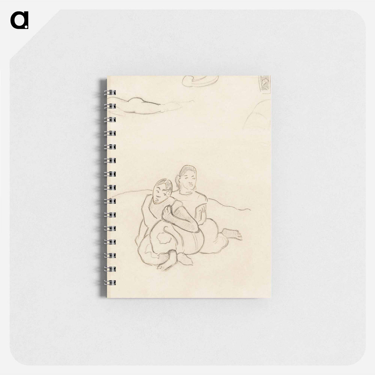 Seated Tahitian Women - ポール ゴーギャン Memo.