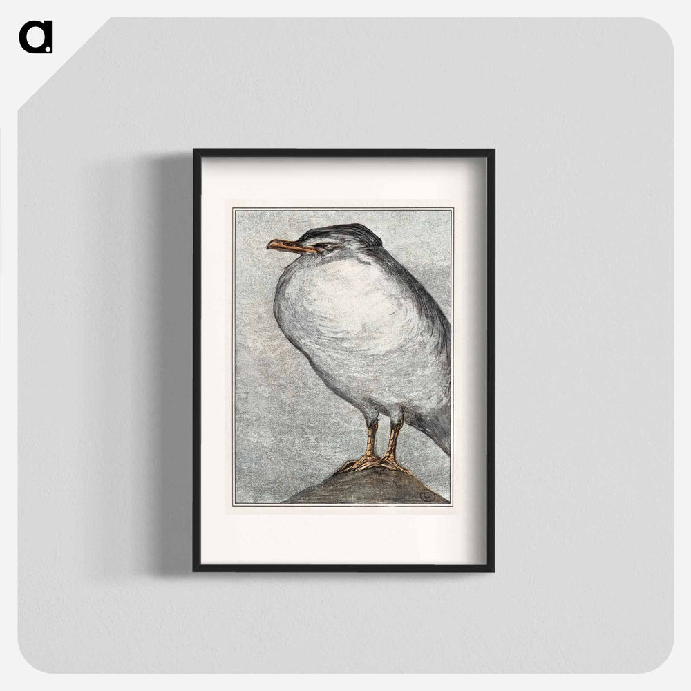 Zilvermeeuw - Theo van Hoytema Poster.