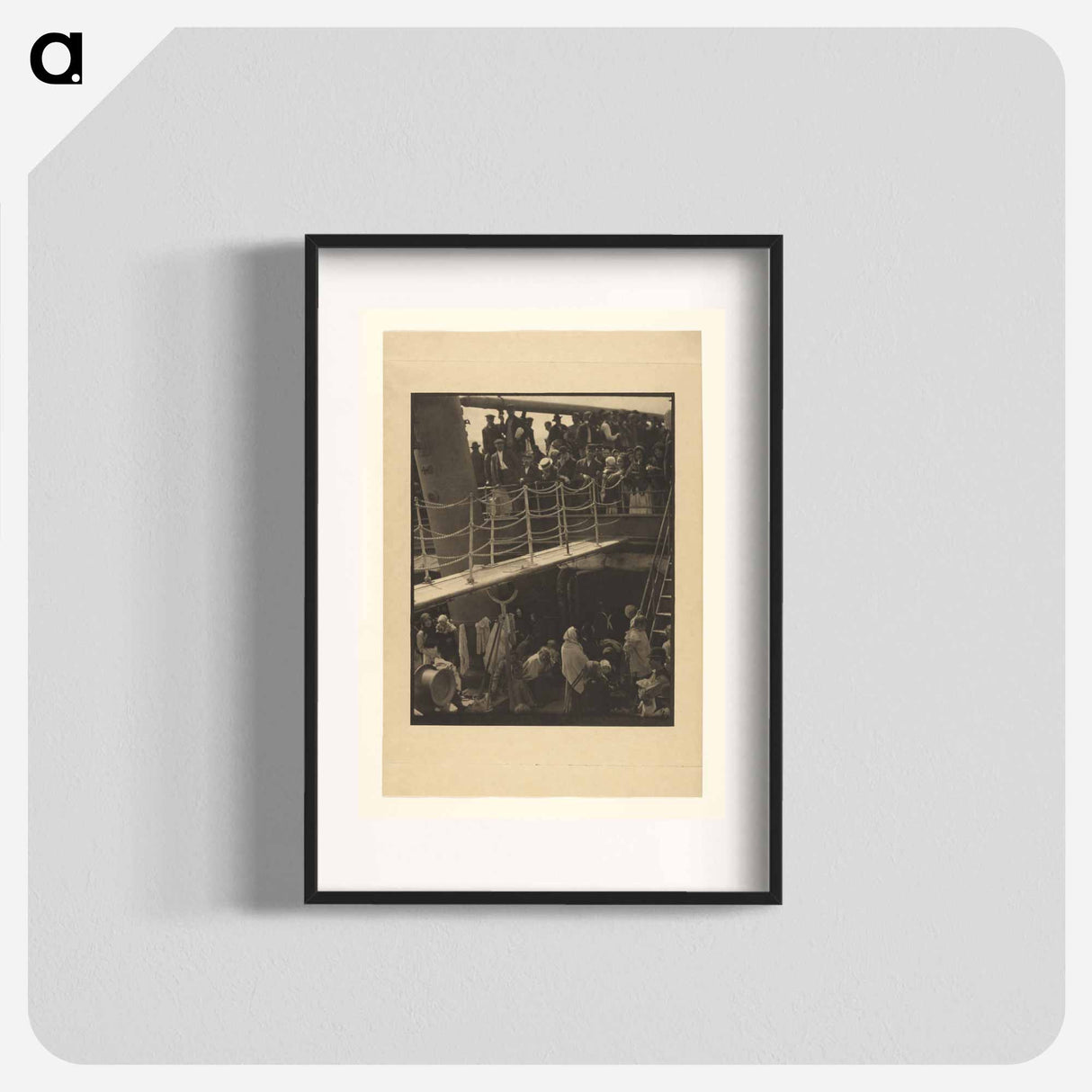 The Steerage - アルフレッド スティーグリッツ Poster.