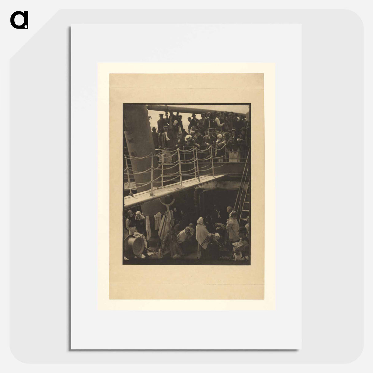The Steerage - アルフレッド スティーグリッツ Poster.