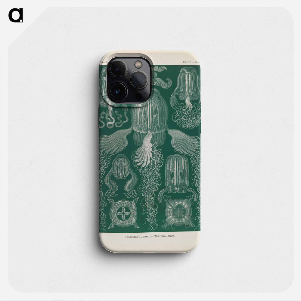Marine life illustration - エルンスト ヘッケル Phone Case.