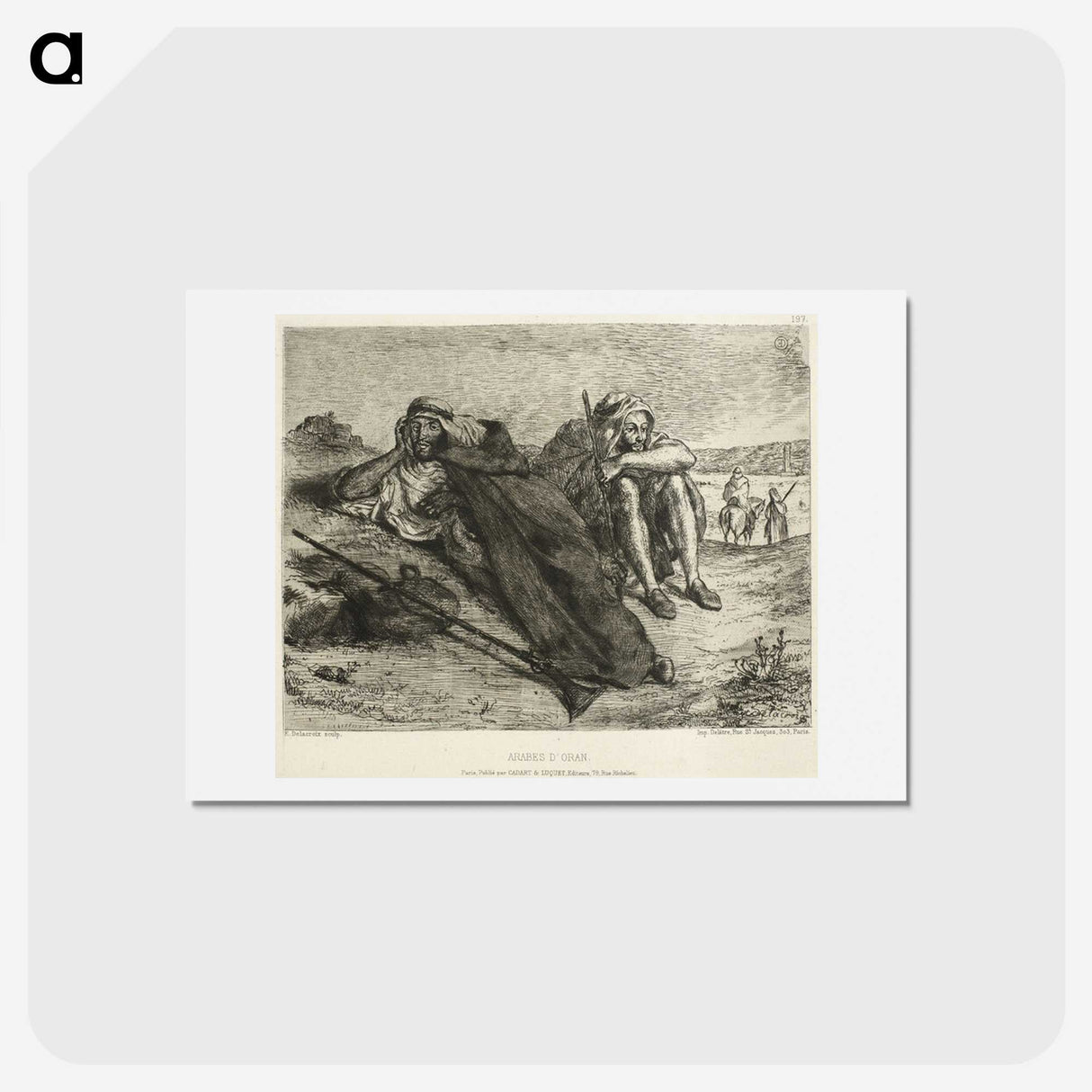 3-31_Eugene-Delacroix_hagaki