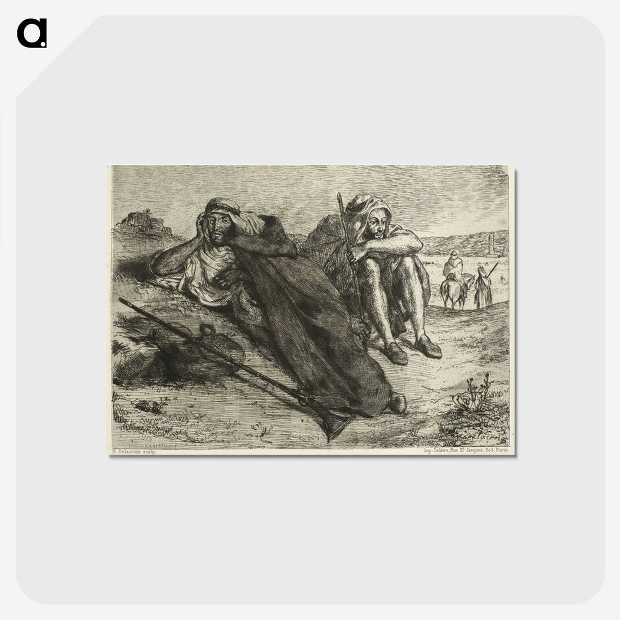 3-31_Eugene-Delacroix_postcard