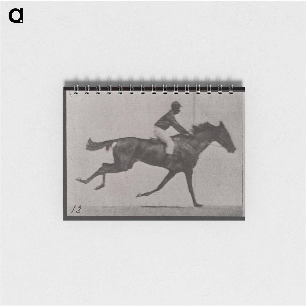 アートメモ帳-Galloping Horse and Rider
- エドワード マイブリッジ Memo.