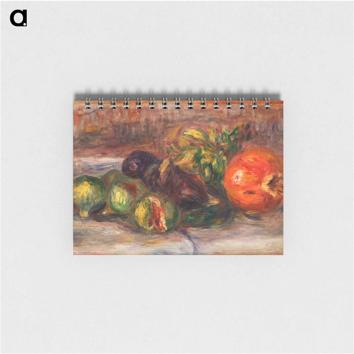 Pomegranate and Figs - ピエール オーギュスト ルノワール Memo.