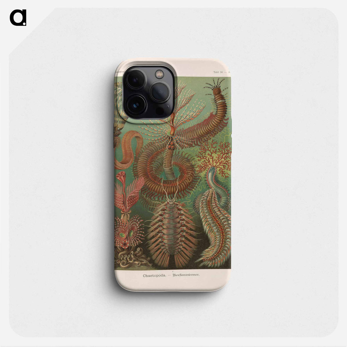 Marine life illustration - エルンスト ヘッケル Phone Case.