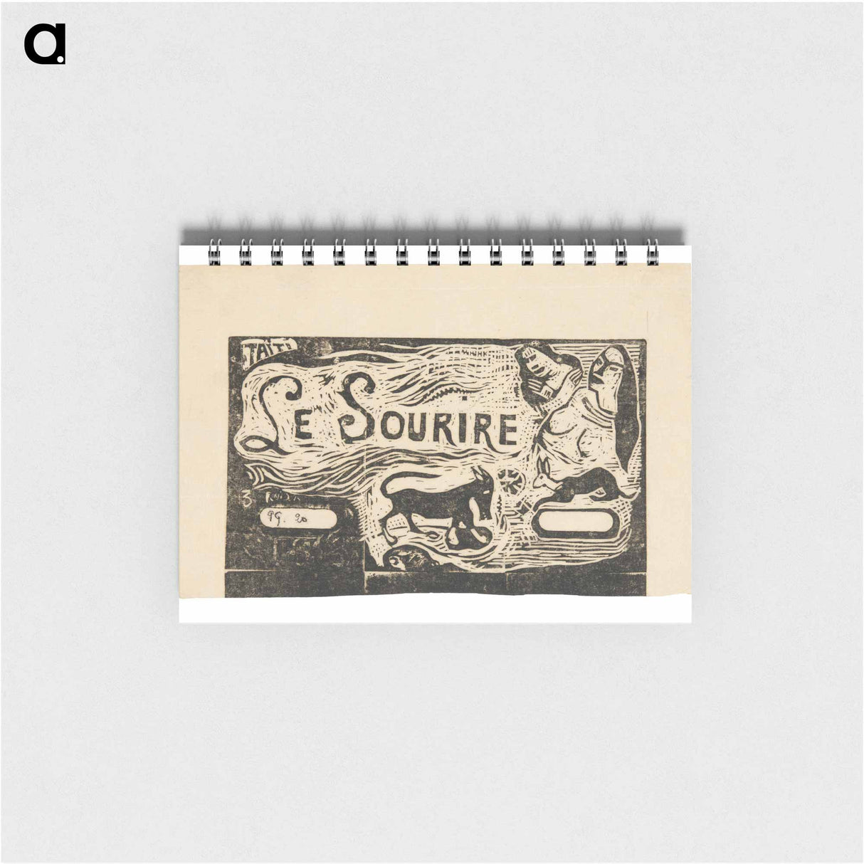 Fox, Busts of Two Women, and a Rabbit - ポール ゴーギャン Memo.