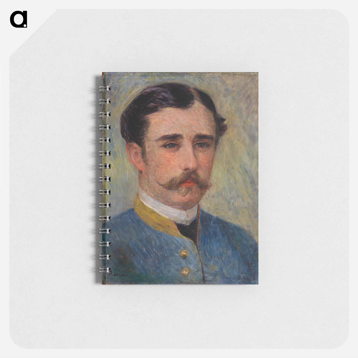 Portrait of a Man - ピエール オーギュスト ルノワール Memo.