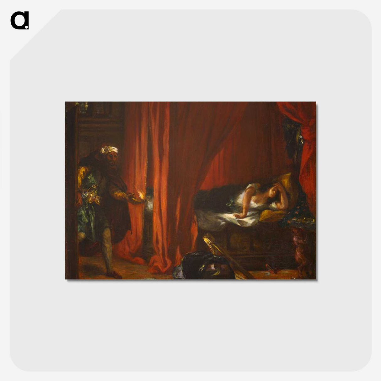 3-34_Eugene-Delacroix_postcard