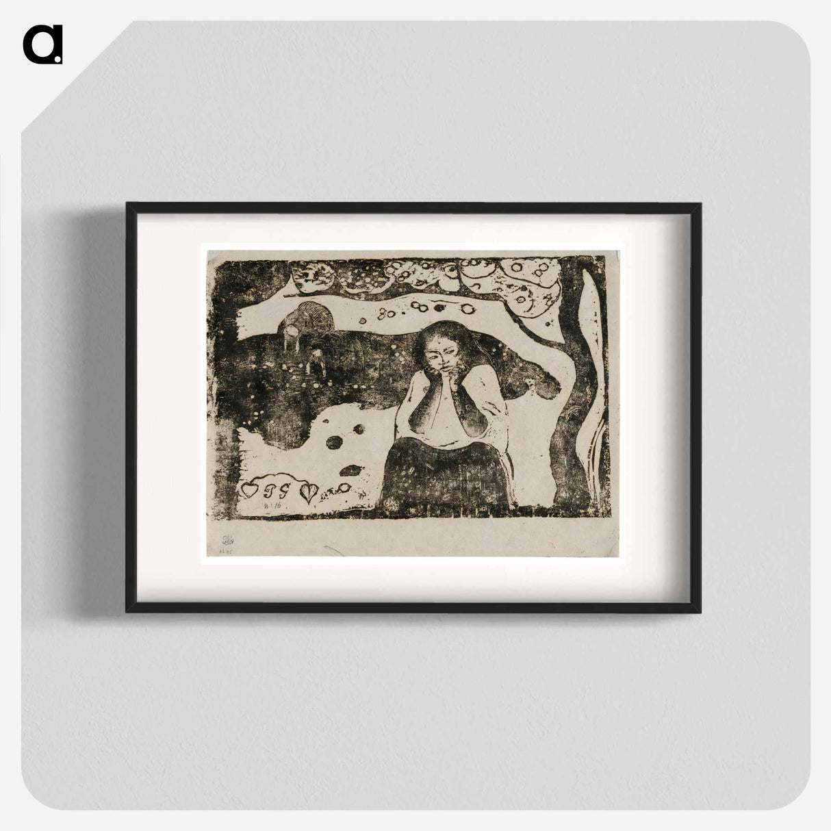 Human Miseries - Paul Gauguin Poster.