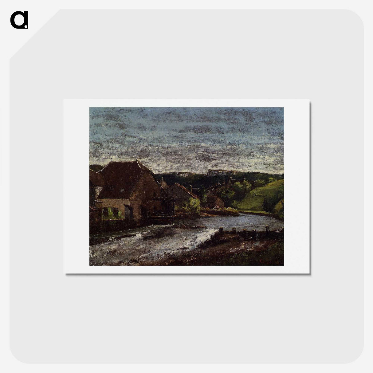 3-35_Gustave-Courbet_hagaki