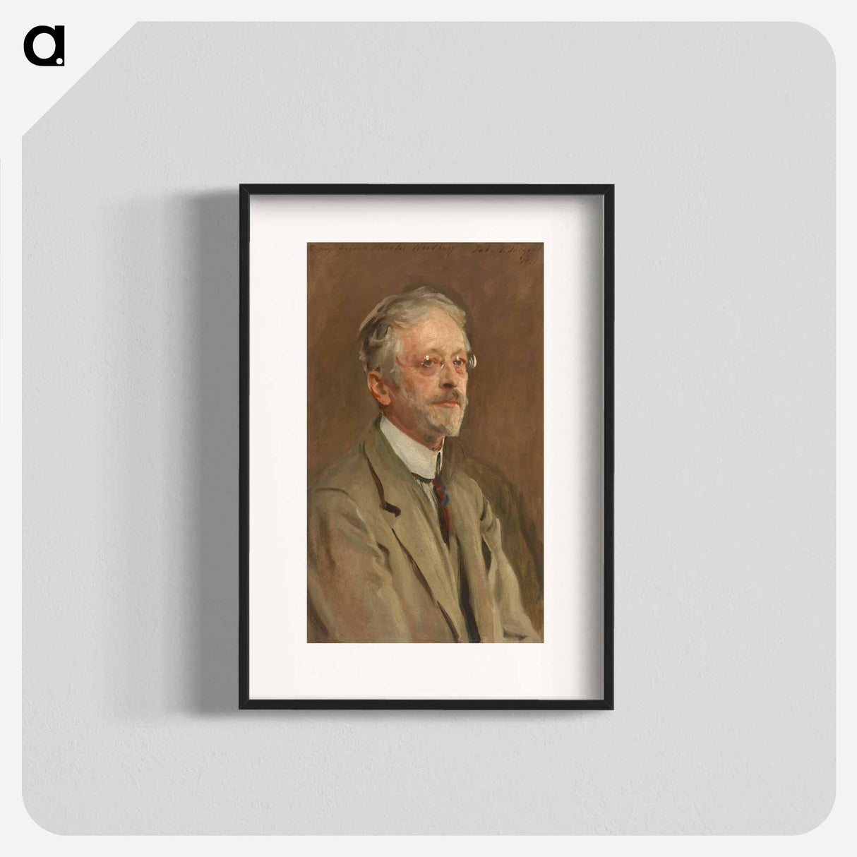 Charles Herbert Woodbury - John Singer Sargent Poster.
