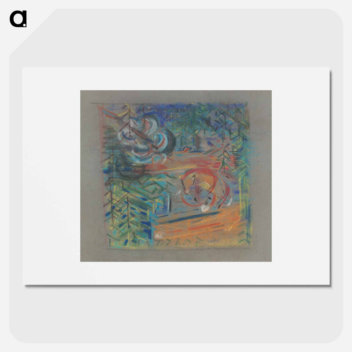 Shot fox - アーノルド ピーター ワイズ クビンチャン Poster.