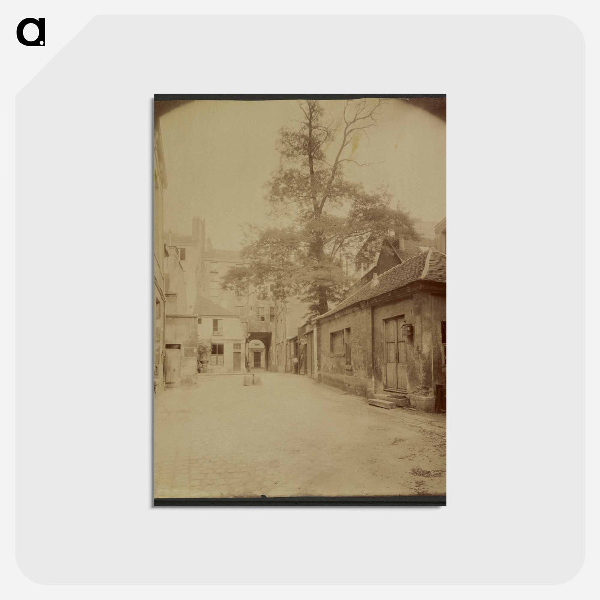 アートポストカード-Ancien couvent des Carmélites, Rue Saint-Jacques, Va Disparaître
- ウジェーヌ アジェ Postcard.