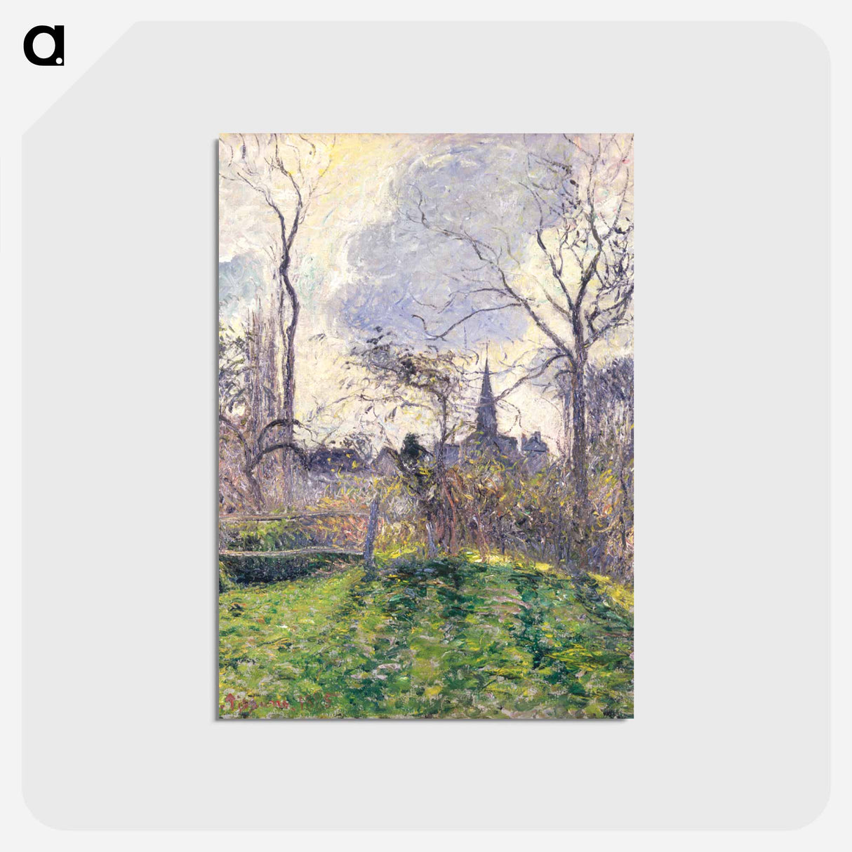 アートポストカード-The Bell Tower of Bazincourt
- セントルイス美術館 Postcard.