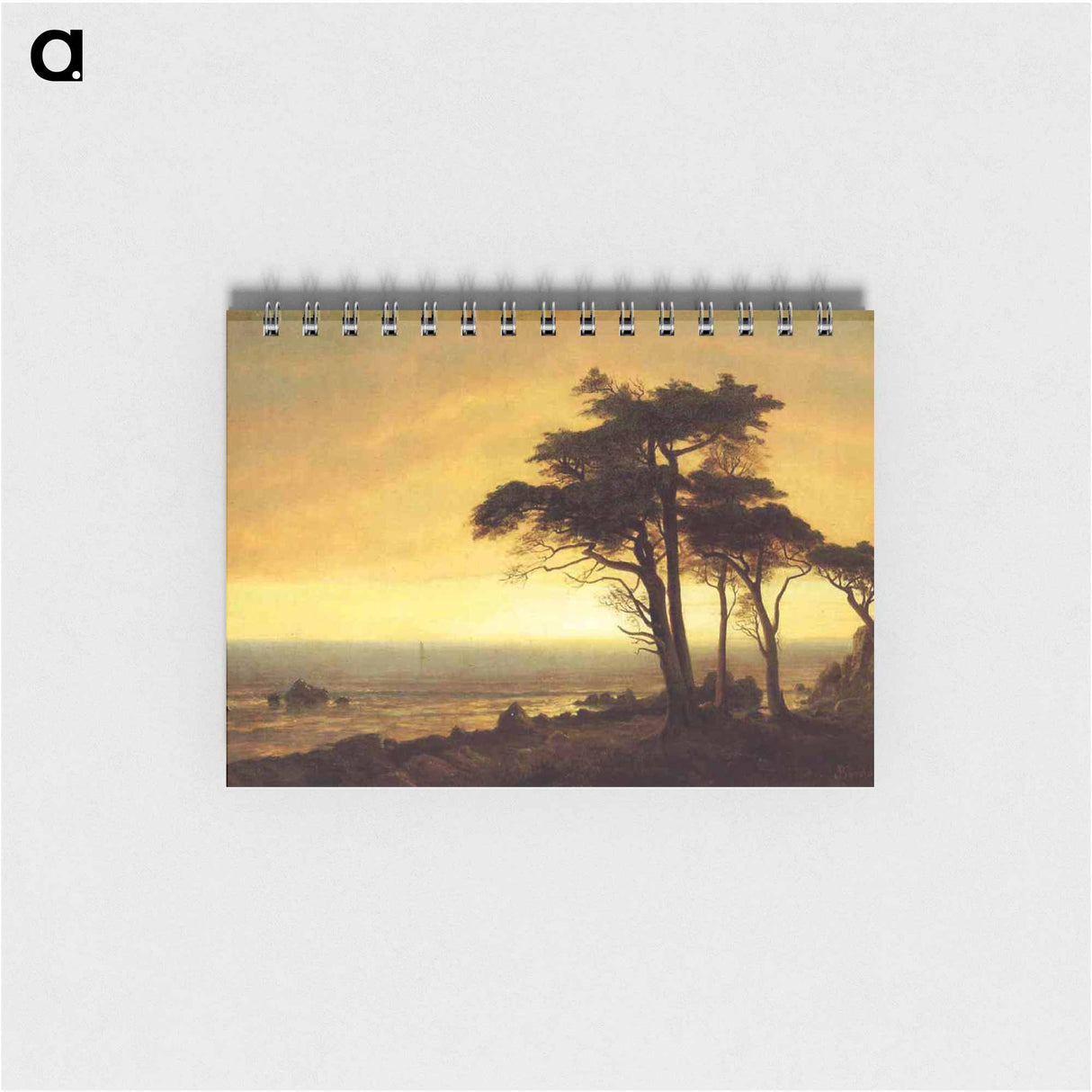 アートメモ帳-California Coast - アルバート ビアスタット Memo.