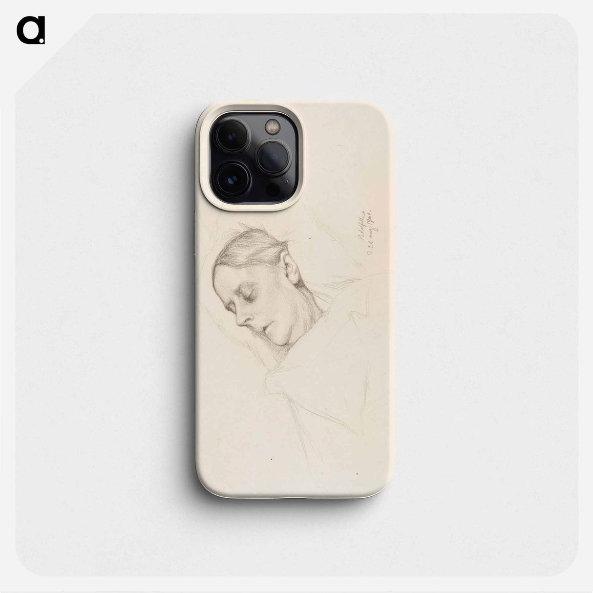 Rouva alexandra edelfelt kuolinvuoteellaan - アルバート エーデルフェルト Phone Case.