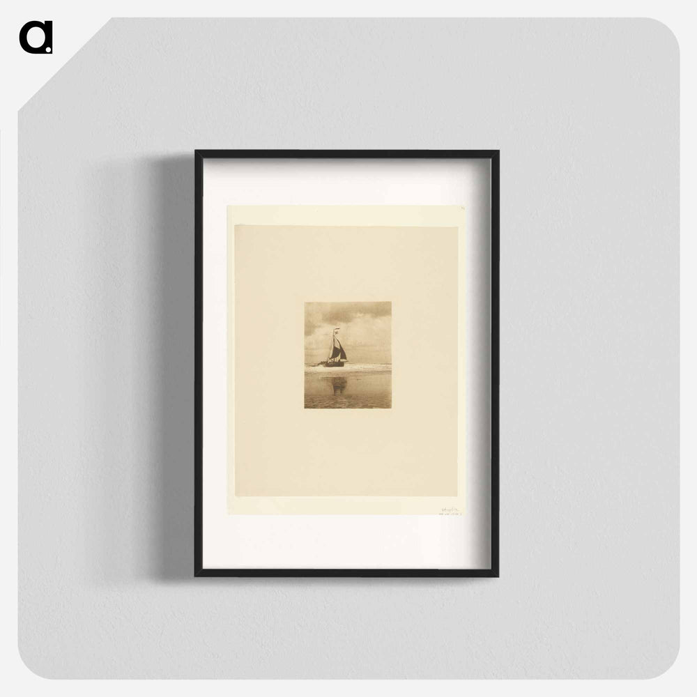 The Incoming Boat - アルフレッド スティーグリッツ Poster.