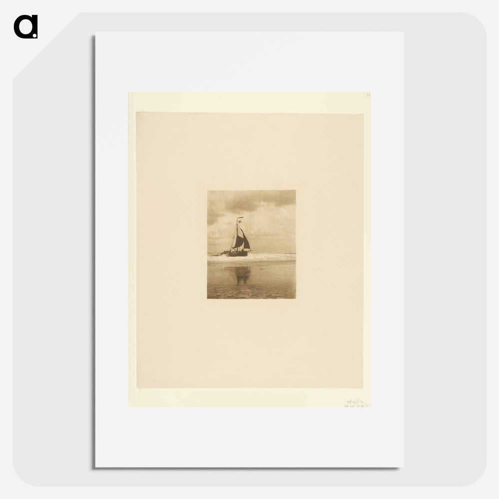 The Incoming Boat - アルフレッド スティーグリッツ Poster.