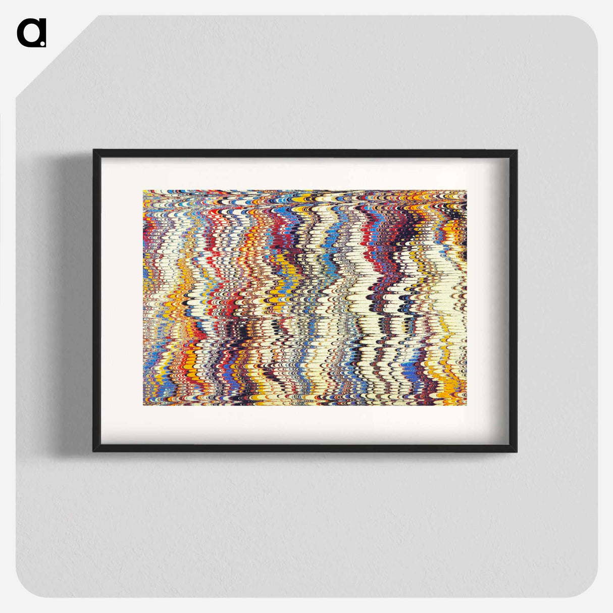 アートポスター-Glitch Pattern Background, Remixed
- 大英図書館 Poster.