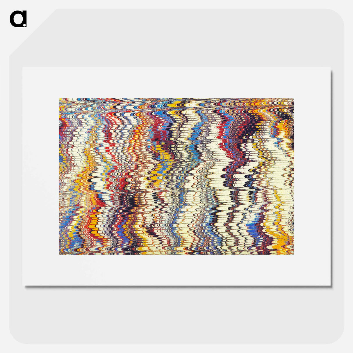 アートポスター-Glitch Pattern Background, Remixed
- 大英図書館 Poster.