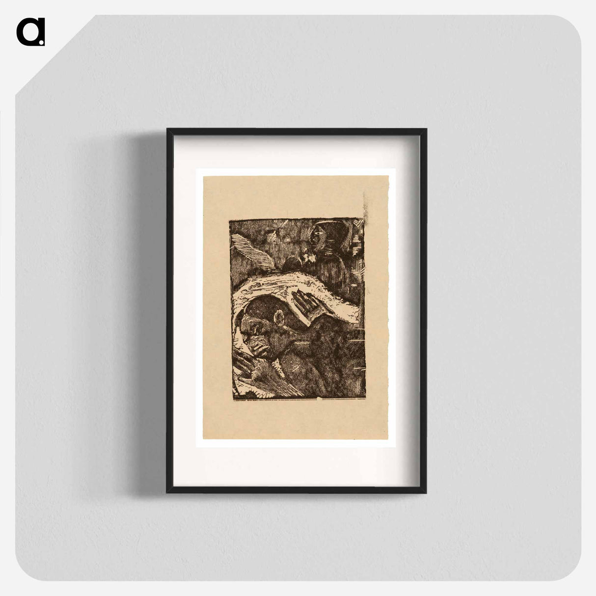 Manao tupapau - Paul Gauguin Poster.