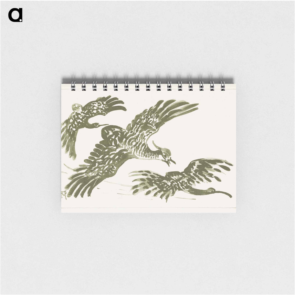 Drie vliegende vogels - テオ ヴァン ホイテマ Memo.