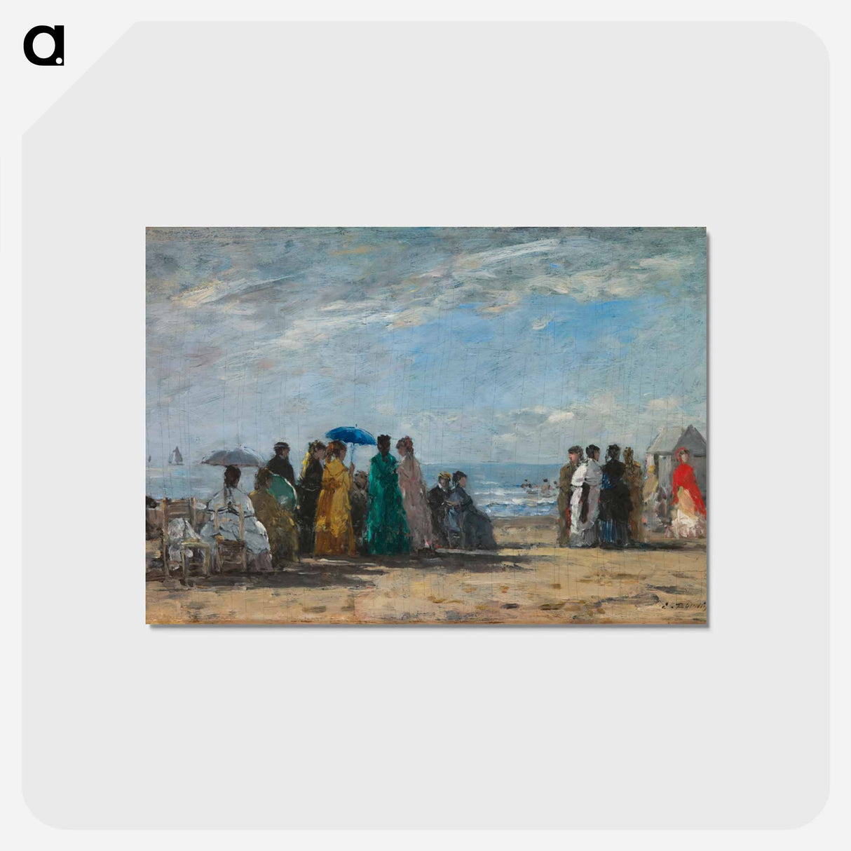 アートポストカード-The Beach at Trouville
- セントルイス美術館 Postcard.