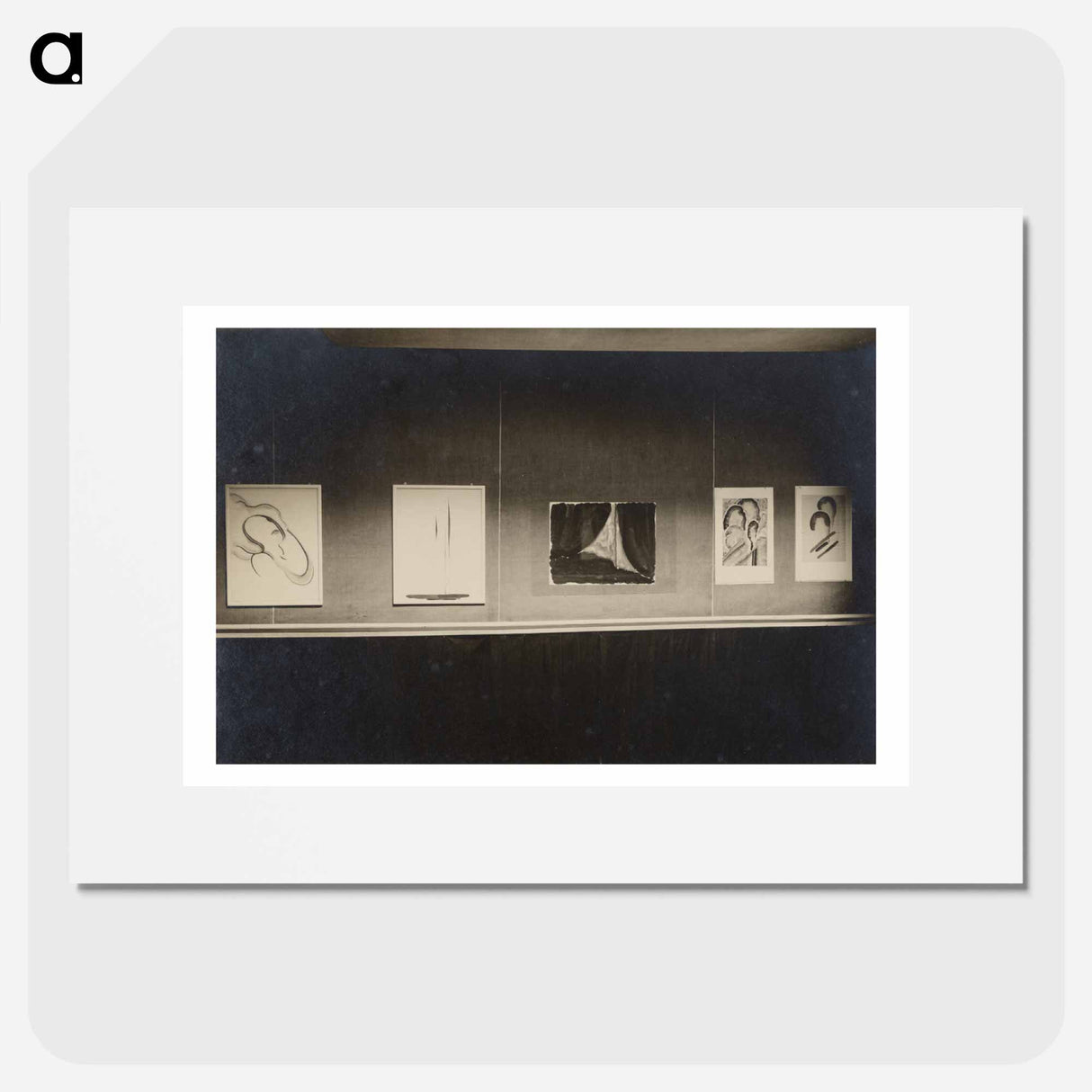 Main Room - Wall Opposite Door - アルフレッド スティーグリッツ Poster.