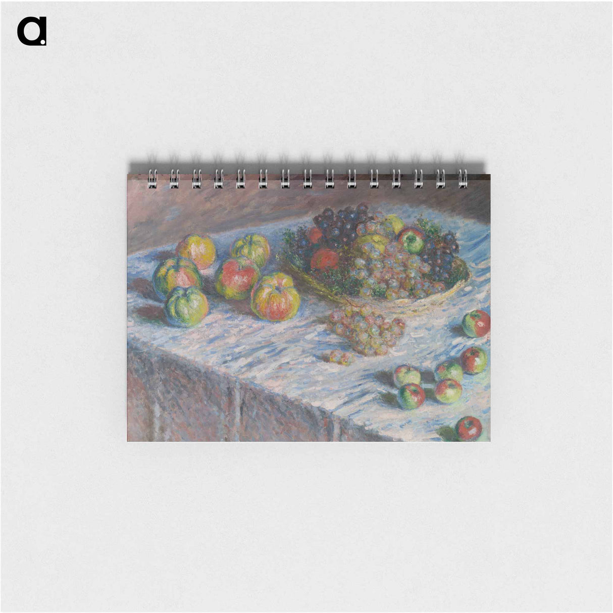 アートメモ帳-Apples and Grapes - クロード モネ Memo.