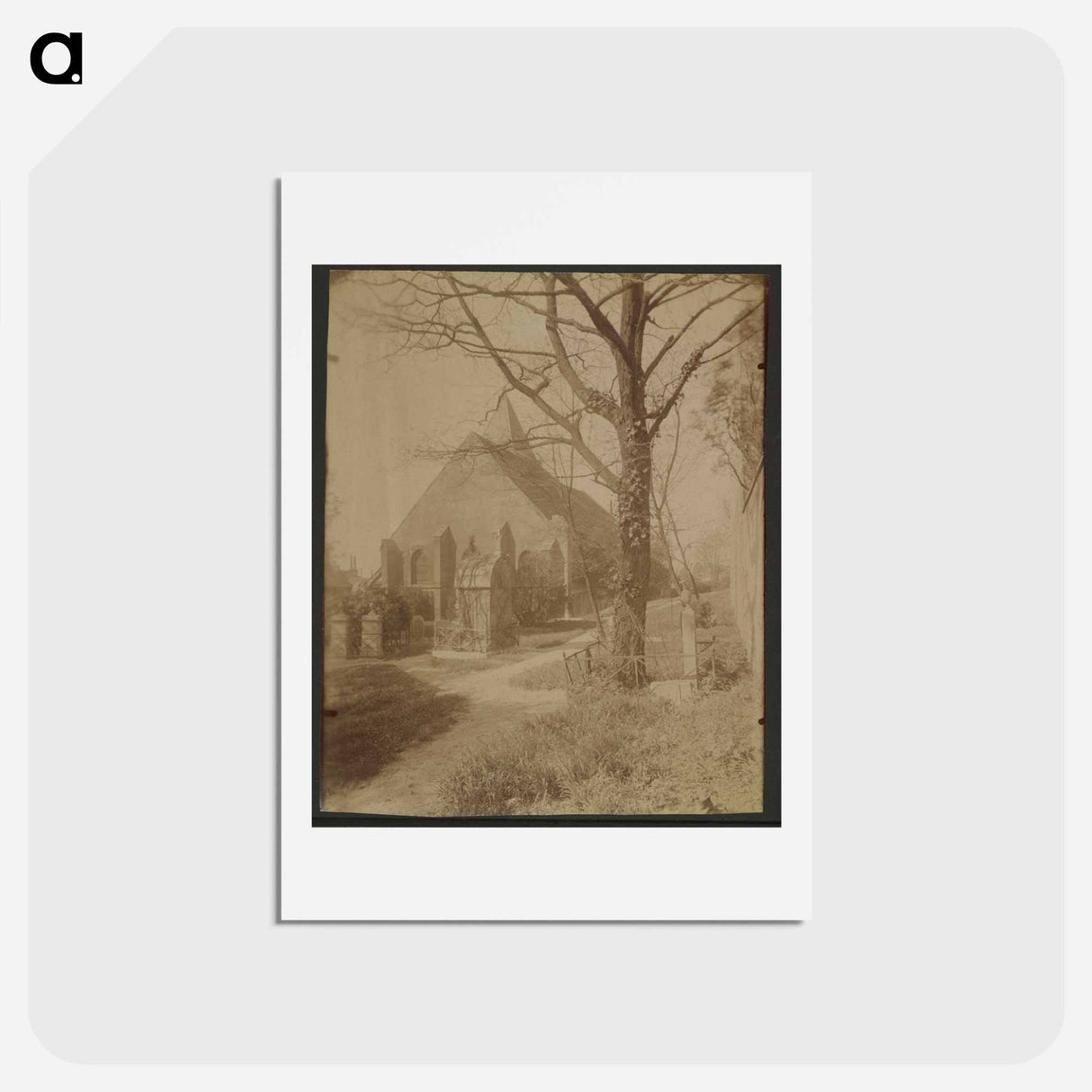 アートポストカード-Eglise de Charonne
- ウジェーヌ アジェ Postcard.