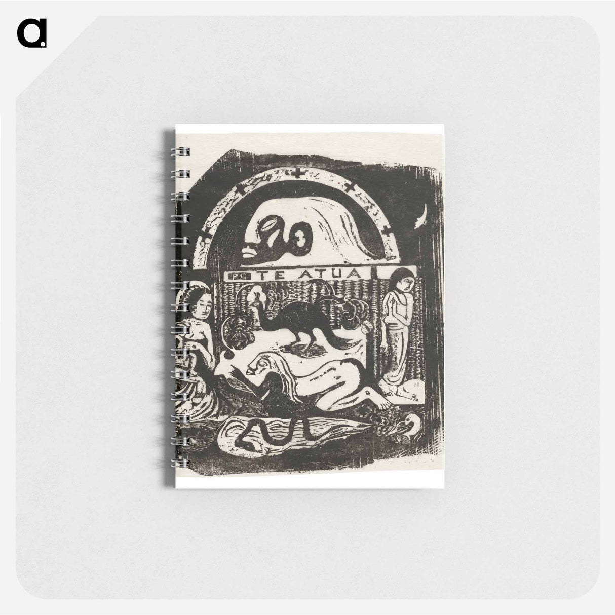 Te atua (The God) - ポール ゴーギャン Memo.