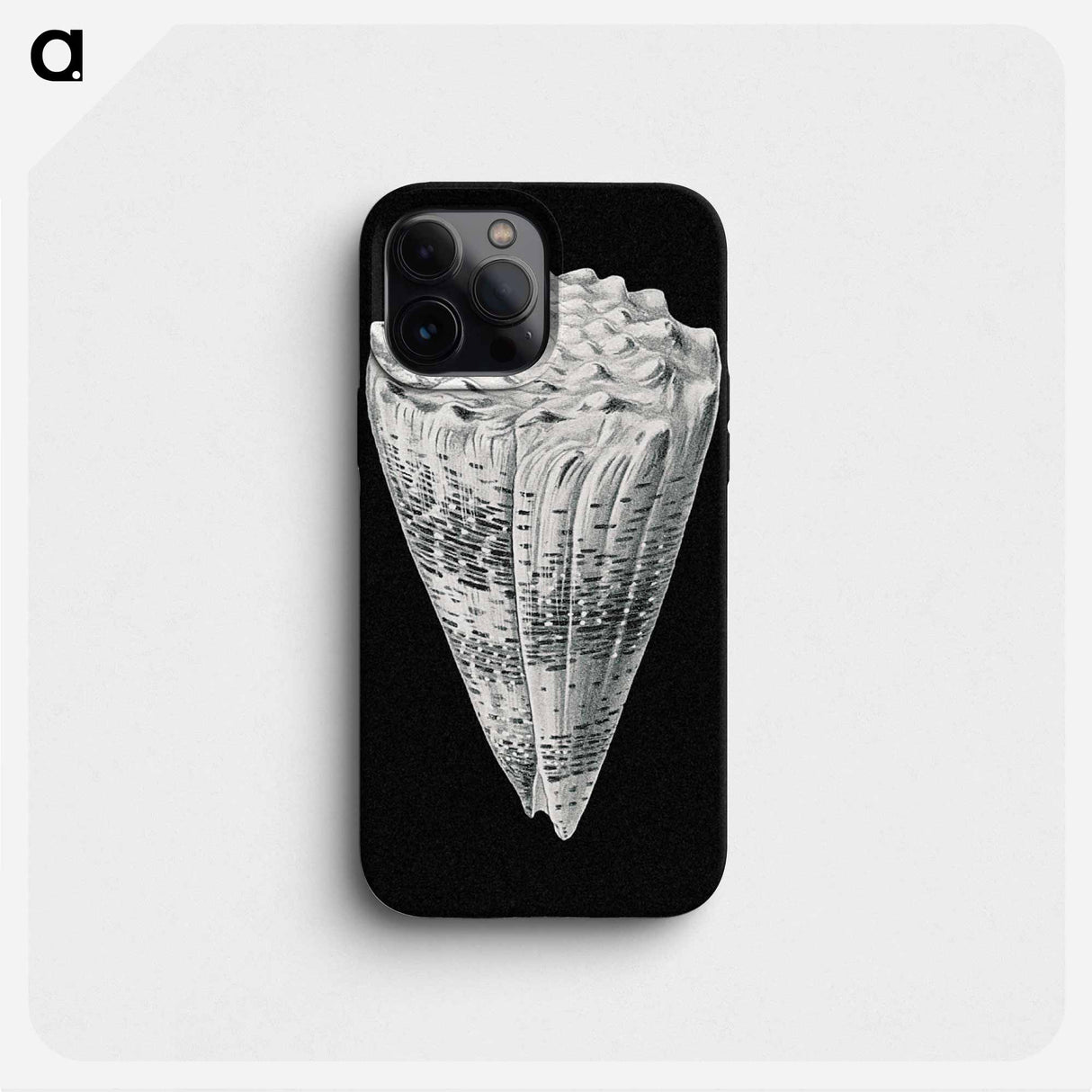 Vintage shell marine life illustration - エルンスト ヘッケル Phone Case.