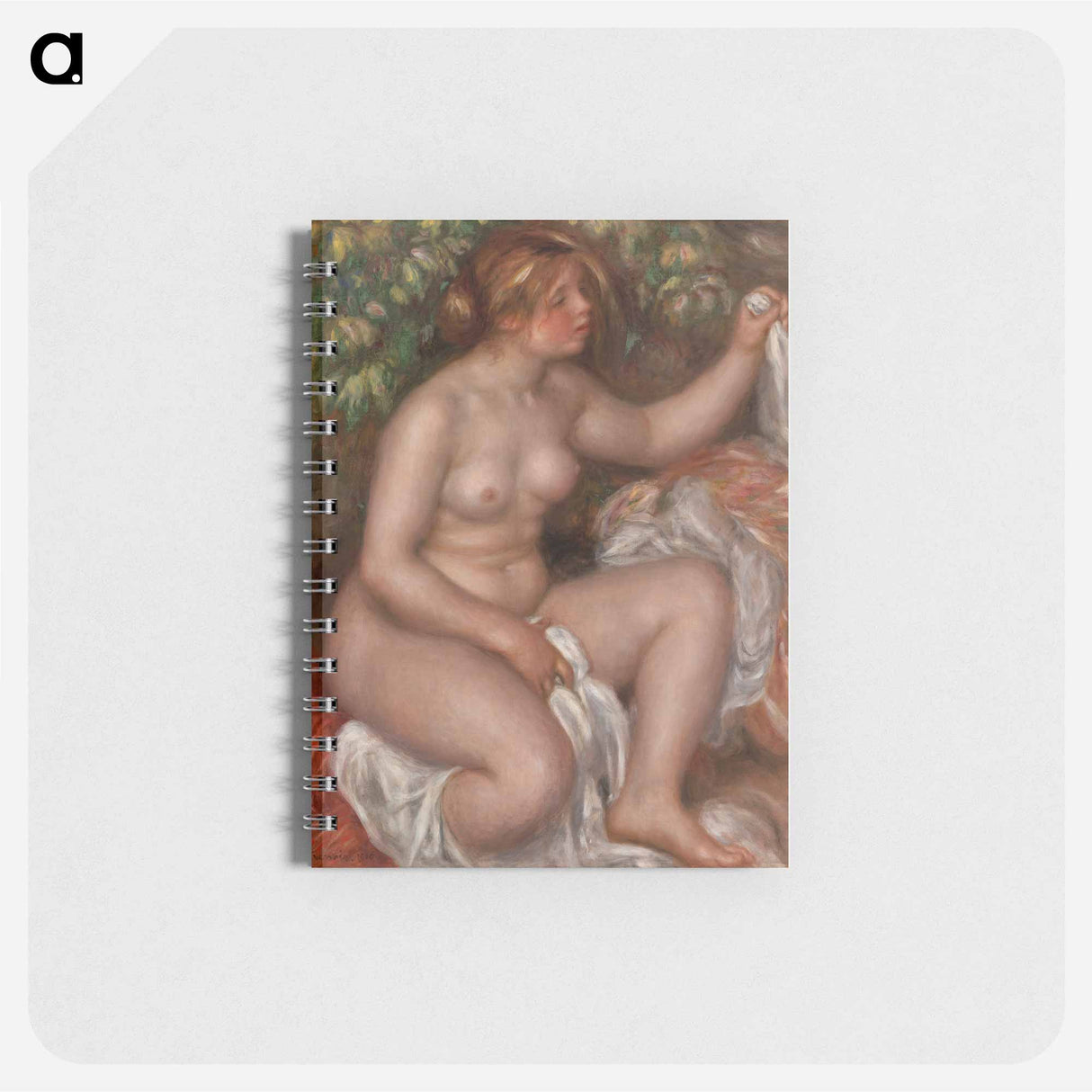 After the Bath - ピエール オーギュスト ルノワール Memo.