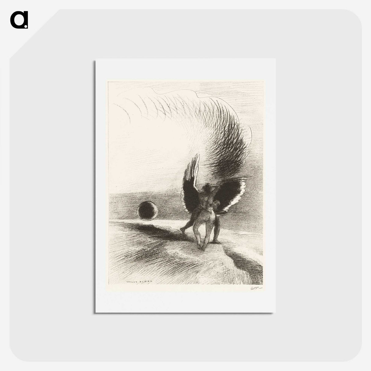 3-40_Odilon-Redon_hagaki
