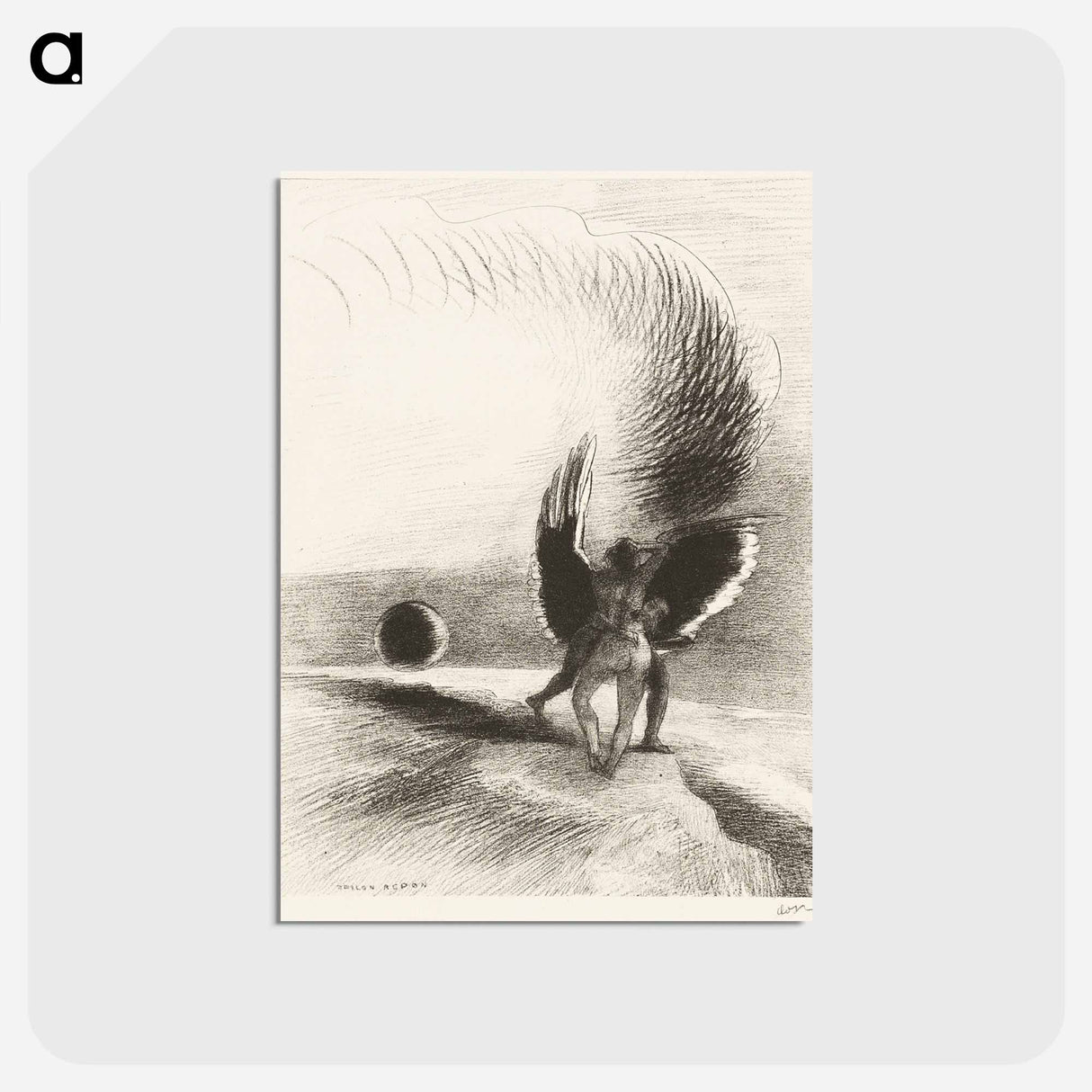 3-40_Odilon-Redon_postcard