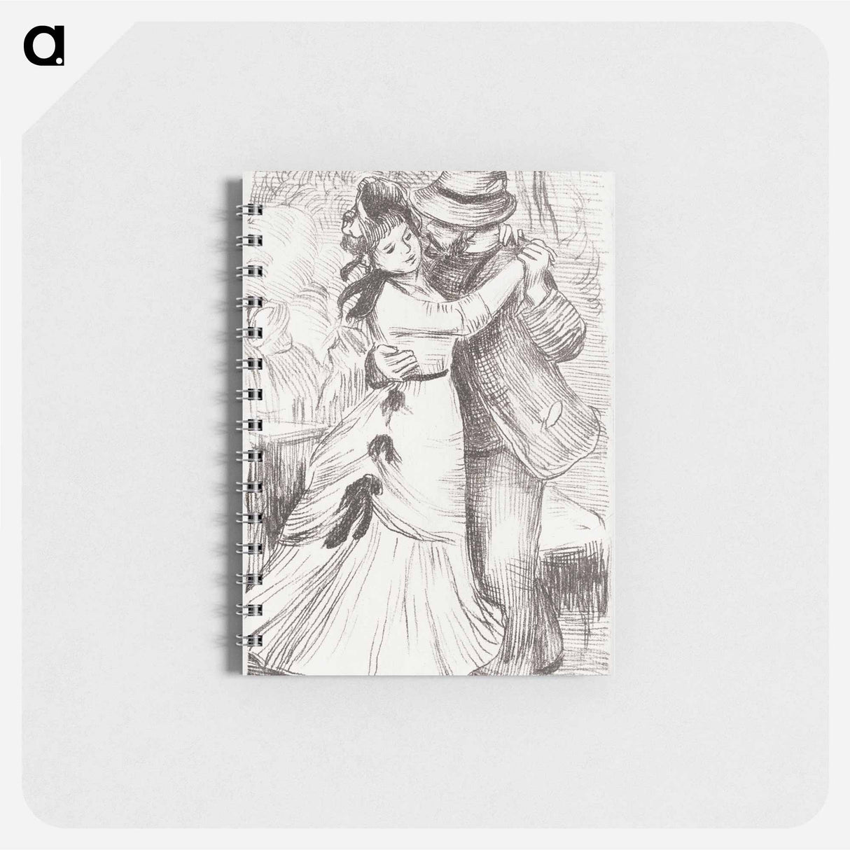 The Country Dance - ピエール オーギュスト ルノワール Memo.