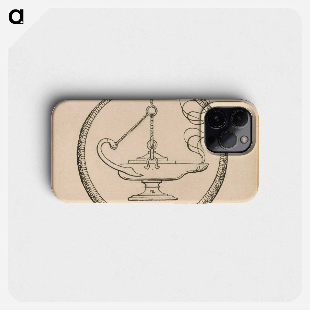 Vänrikin tervehdys -runon loppuvinjetti - アルバート エーデルフェルト Phone Case.