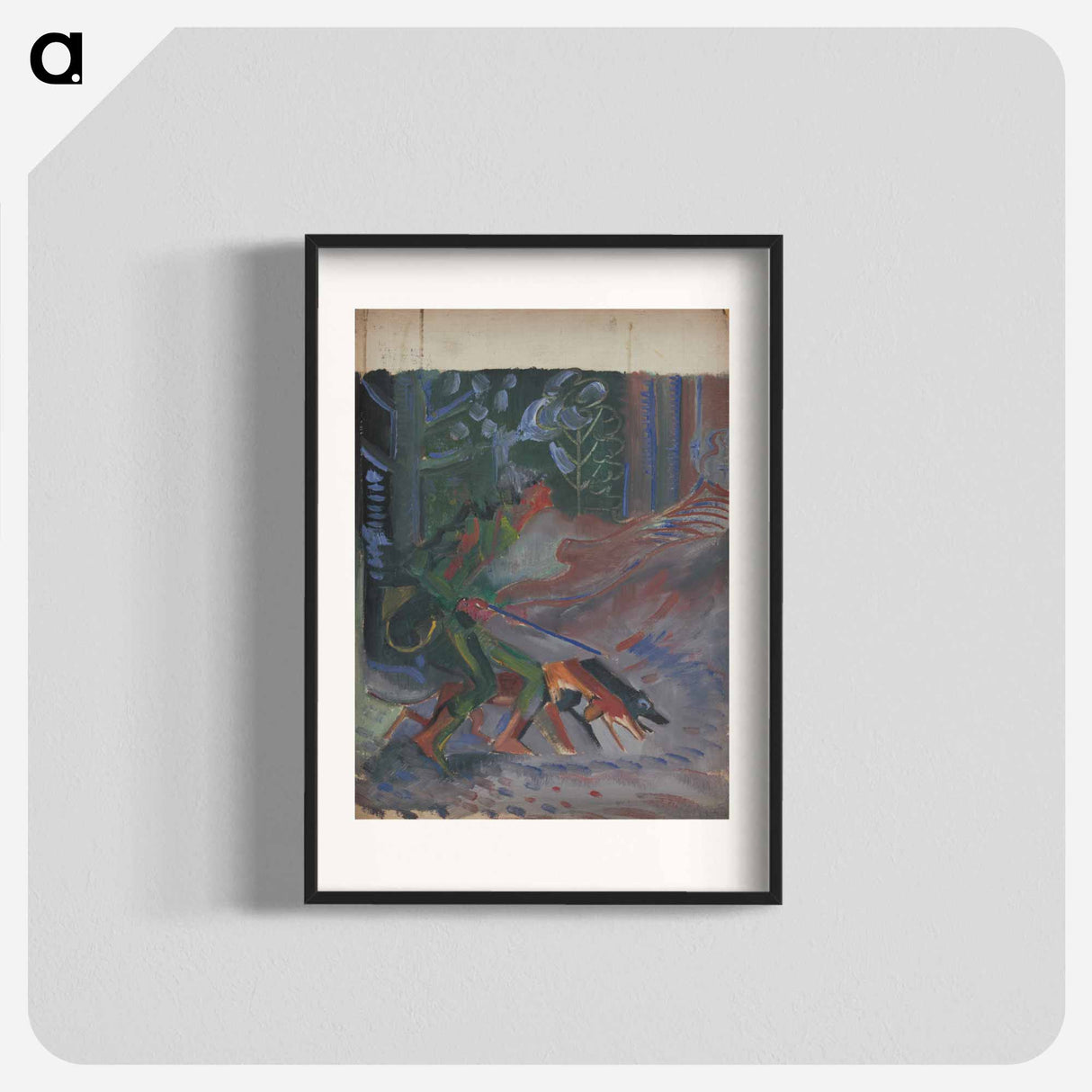 Following footsteps - アーノルド ピーター ワイズ クビンチャン Poster.