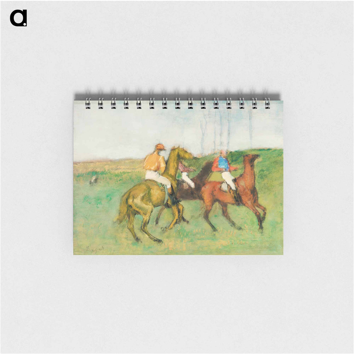 アートメモ帳-Jockeys and Race Horses
- バーンズ・コレクション Memo.