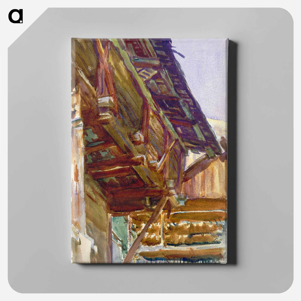 アートパネル-Chalet - ジョン シンガー サージェント Canvas.