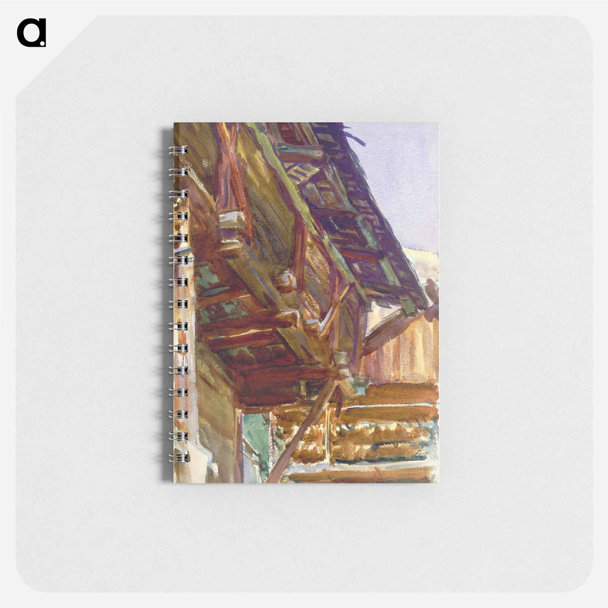 アートメモ帳-Chalet - ジョン シンガー サージェント Memo.