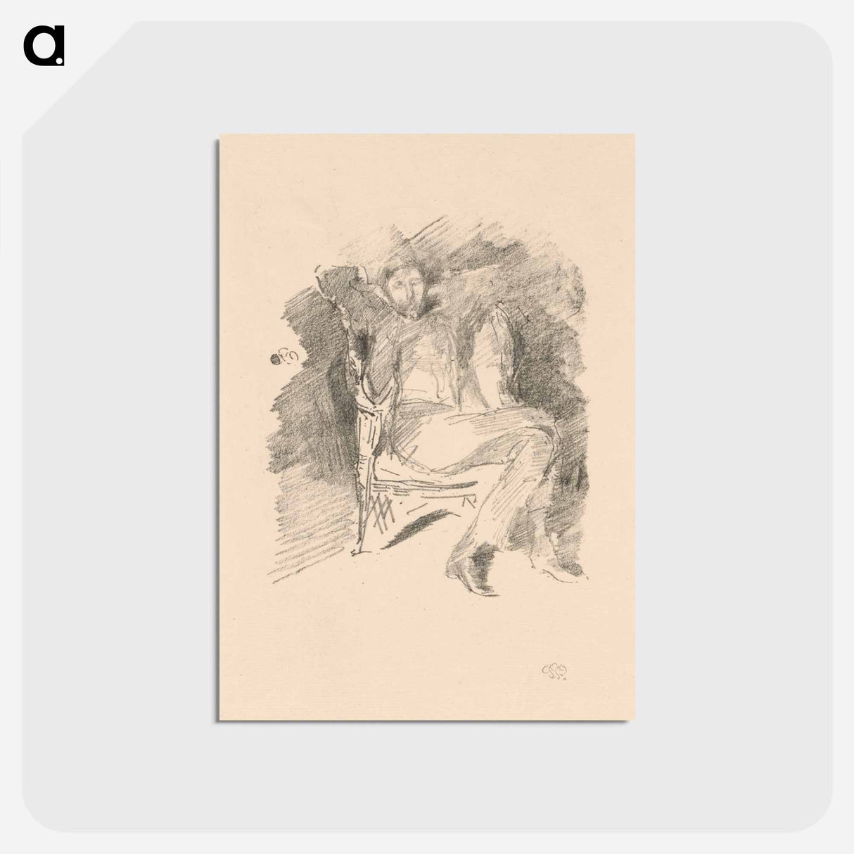 Firelight: Joseph Pennell, No. 1
- ジョセフ ペネル Postcard.