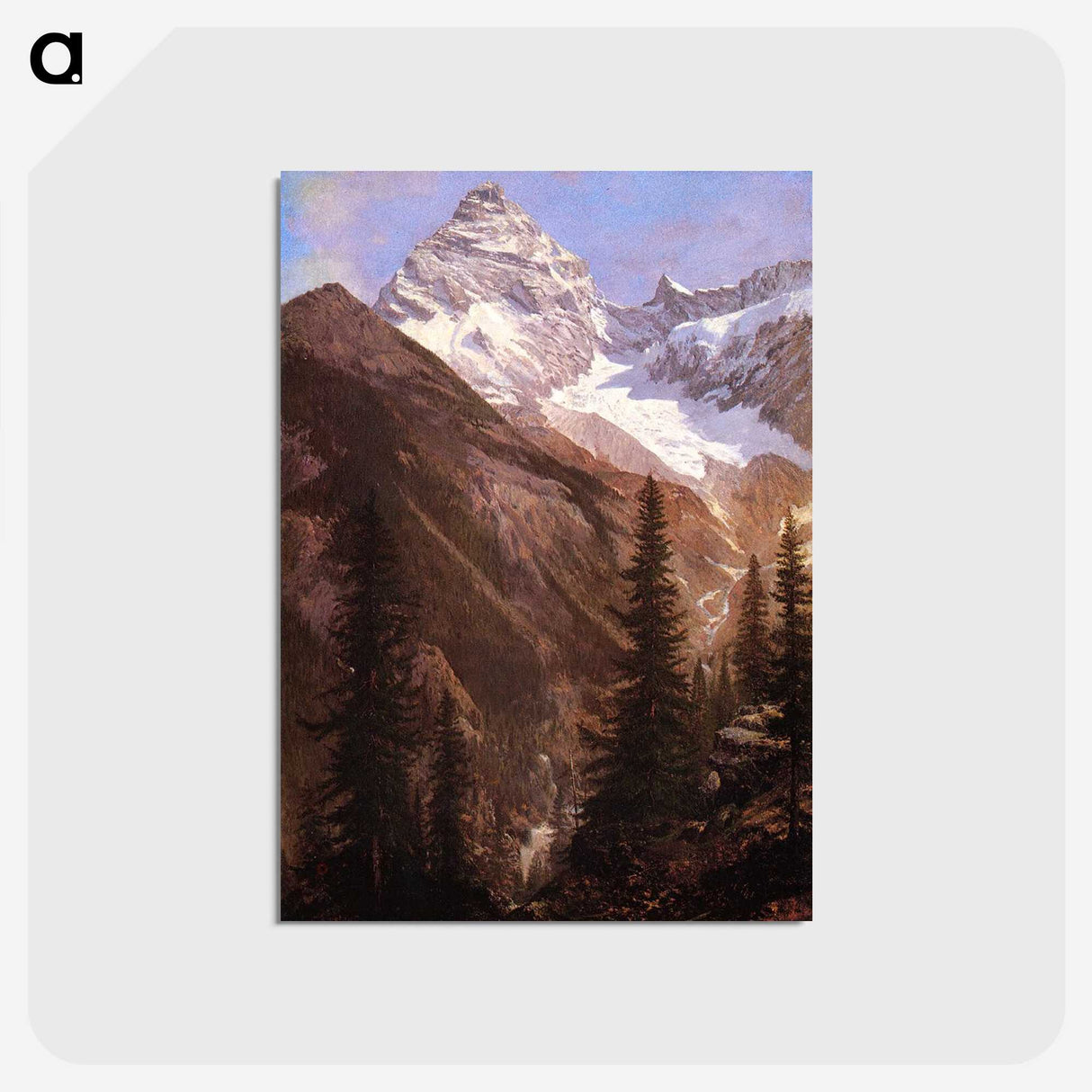 3-42_Albert-Bierstadt_postcard