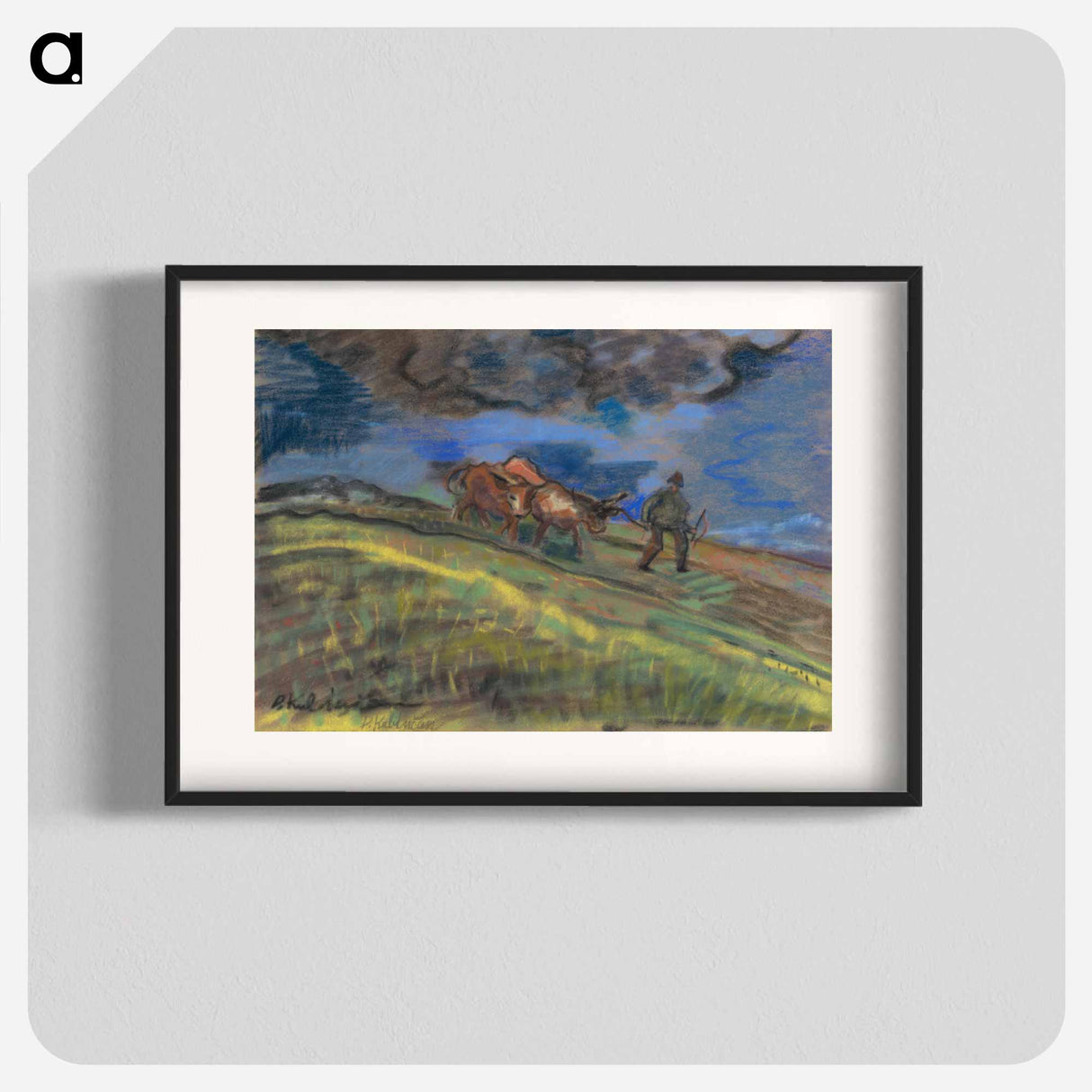 Ploughman - アーノルド ピーター ワイズ クビンチャン Poster.