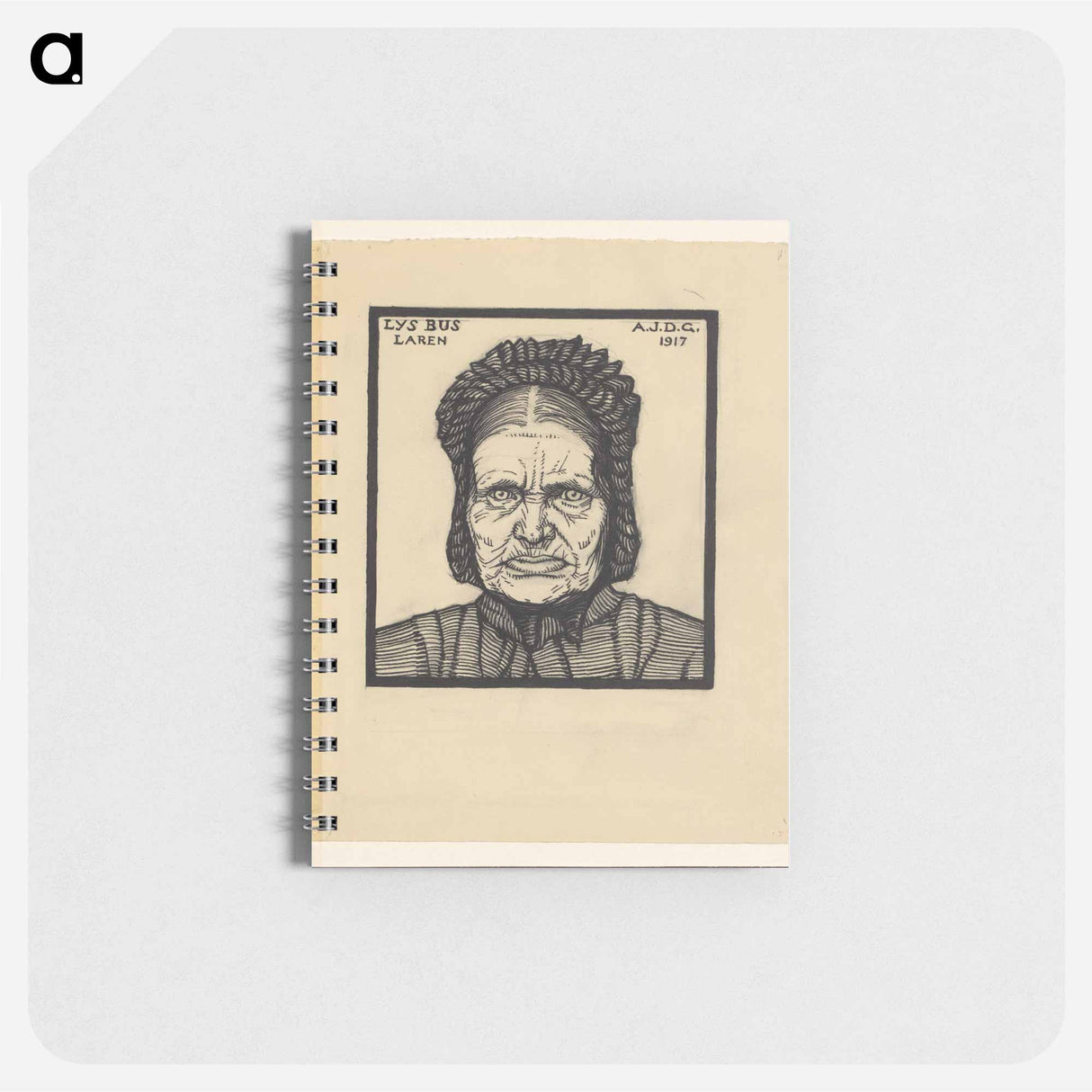 Portret van Lys Bus - ユリー デ フラーハ Memo.