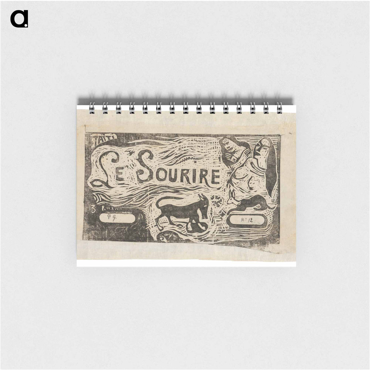 Fox, Busts of Two Women, and a Rabbit - ポール ゴーギャン Memo.