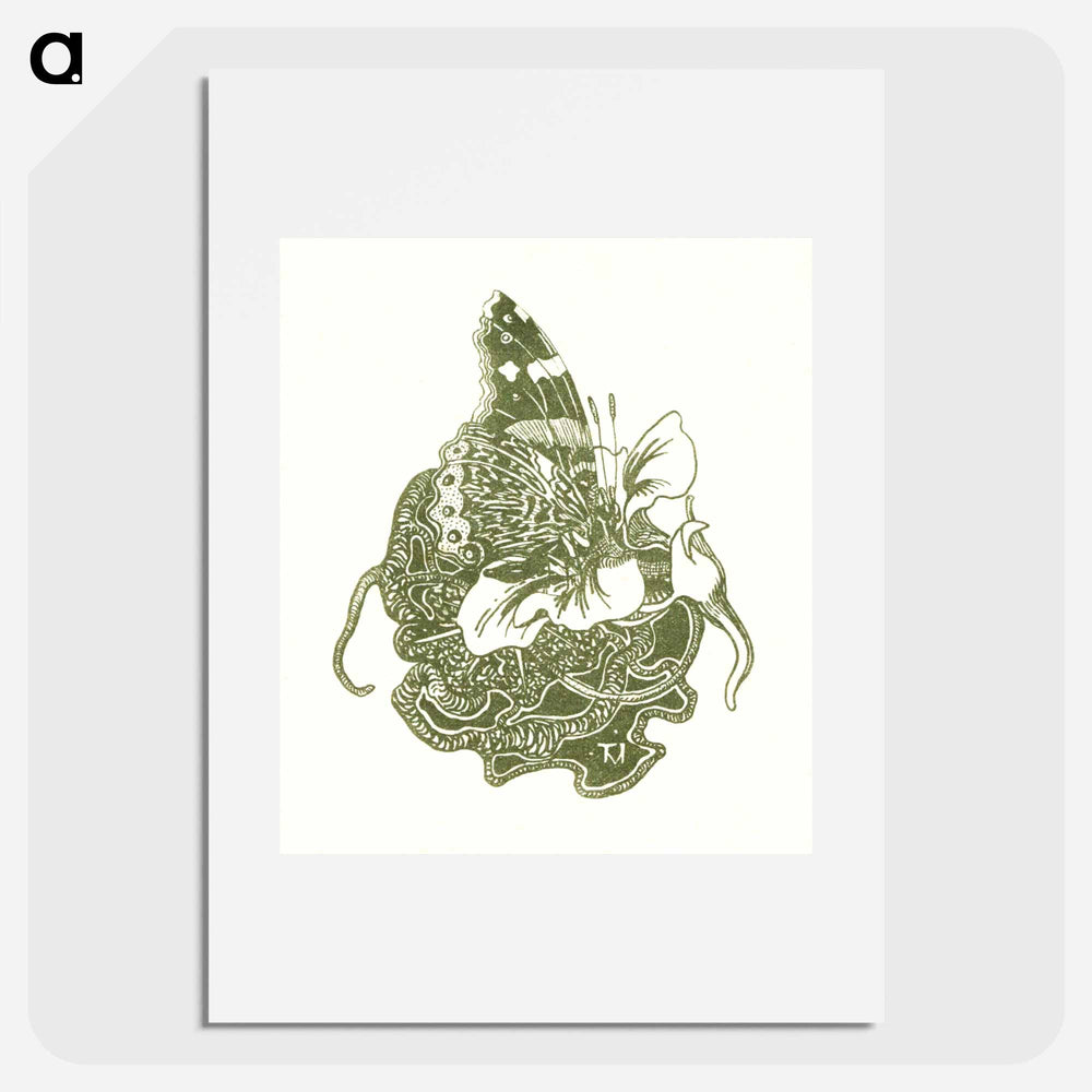 A glimpse of the Indian Ocean - Theo van Hoytema Poster.